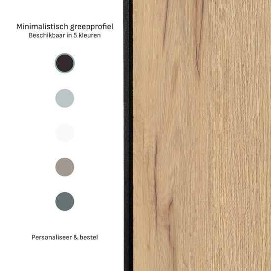 Eikenhouten schuifdeuren | op maat |  2 - 5 deurs