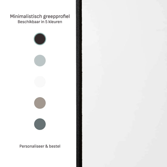 Witte schuifdeuren | op maat |  2 - 5 deurs