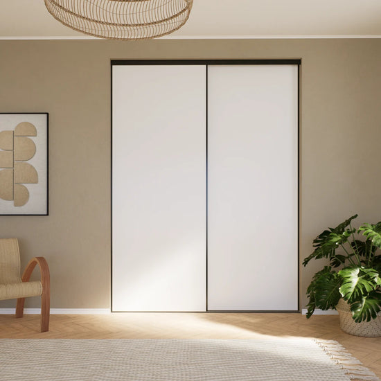 Witte schuifdeuren | op maat |  2 - 5 deurs