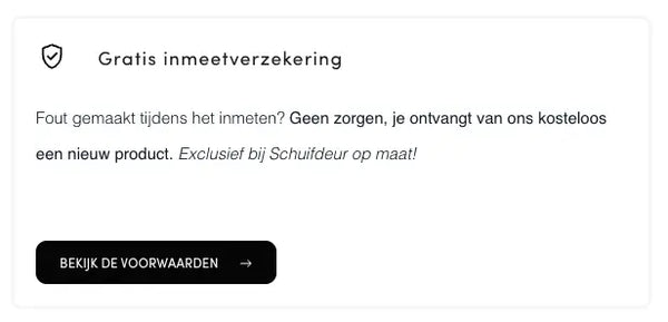 Inmeten & monteren